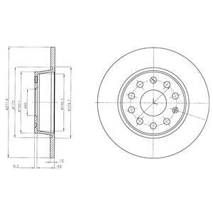 Drive+ - Гальмівний диск DRiVE+ DP1010.11.0318