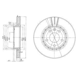 Drive+ - Гальмівний диск DRiVE+ DP1010.11.0347