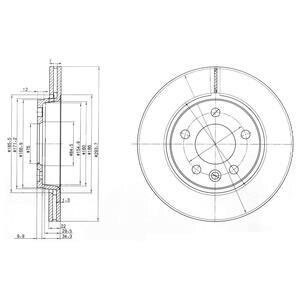 Drive+ - Гальмівний диск DRiVE+ DP1010.11.0374