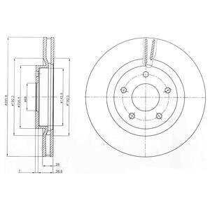 Drive+ - Гальмівний диск DRiVE+ DP1010.11.0571
