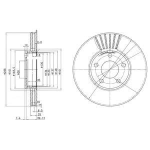 Drive+ - Гальмівний диск DRiVE+ DP1010.11.0599