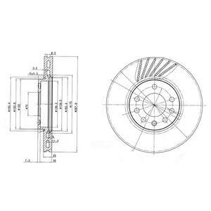 Drive+ - Гальмівний диск DRiVE+ DP1010.11.0705
