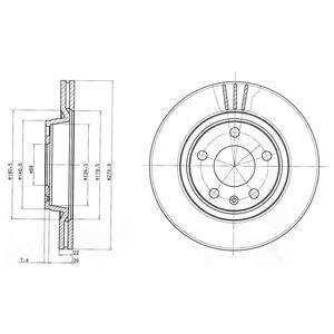 Drive+ - Гальмівний диск DRiVE+ DP1010.11.0708