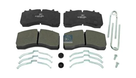 КМП гальмівних колодок DT 10.34126