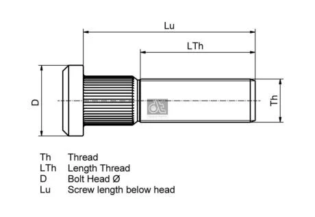 Болт DT 2.65094