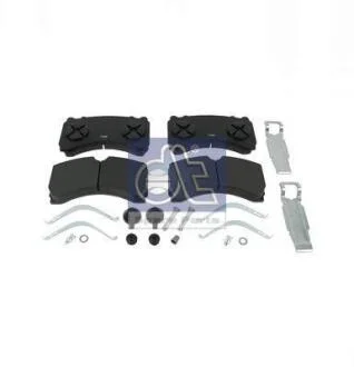 КМП гальмівних колодок DT 4.90937