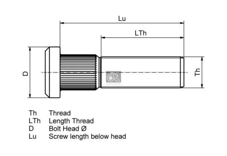 Болт DT 5.12110
