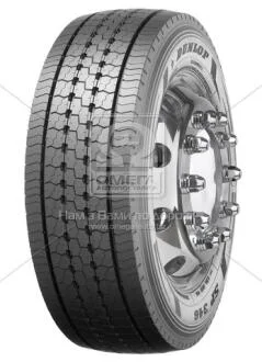 Шина 295/80R22,5 154/149M SP346 HL M+S, 3PMSF (Dunlop) DUNLOP 568884