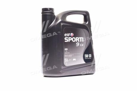 Олива моторна SPORTI 9 C4 5W-30 (Каністра 5л) ELF 214332