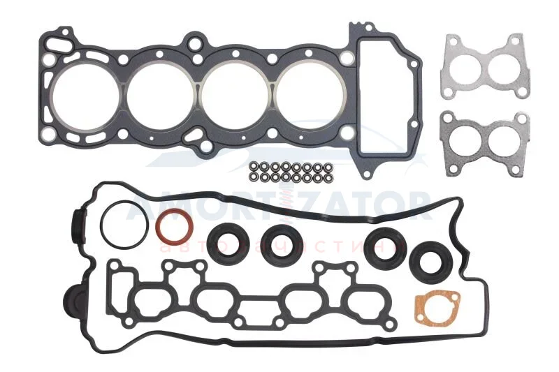 Комплект прокладок, головка блоку NISSAN 1.4 16V DOHC GA14DE/GA14DNE (вир-во Elring) ELRING 001.630 (фото 1)