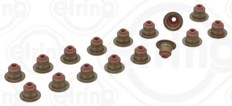Комплект ущільнень, шток клапана FIAT/OPEL 1,9CDTI Z 19 DTH/Z 19 DTJ до двигуна 17180894 (вир-во Elr ELRING 332.470