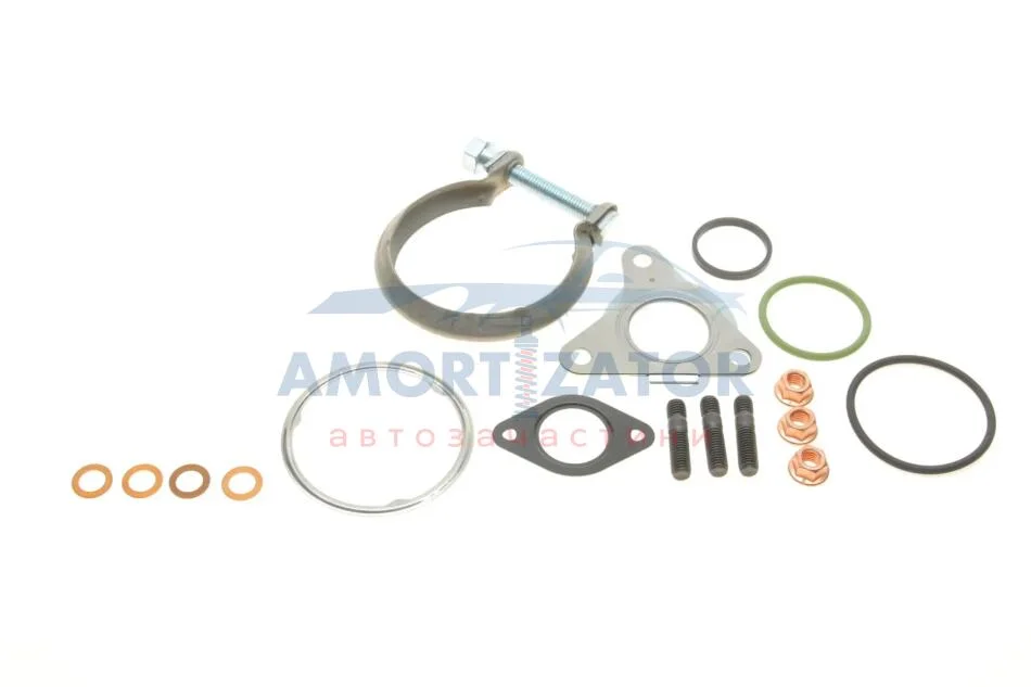 ALFA ROMEO Комплект для монтажу, компресор MITO 1.3 MultiJet 09-18, FIAT DOBLO Cargo 1.3 D Multijet 16-, LANCIA YPSILON 1.3 D Multijet 11-18 ELRING 705.300 (фото 1)