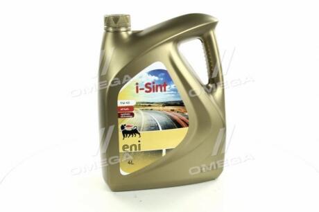 Олива моторна I-Sint 5W-40 (Каністра 4л) Eni 102382
