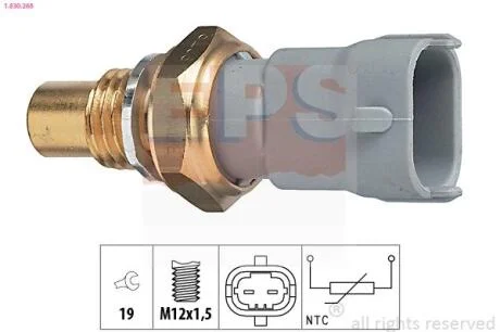 OPEL датчик температури води Vectra B 1.8/2.0 95- EPS 1.830.268