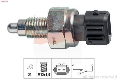 VW вимикач світла з/ходу T4,Polo,Golf,SEAT (5 ступ.кпп EPS 1.860.125