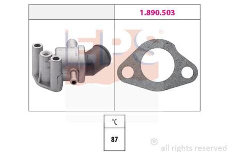 FIAT термостат UNO 900 STING 87 EPS 1.880.107