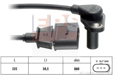 Датчик швидкості обертання вала EPS 1.953.220