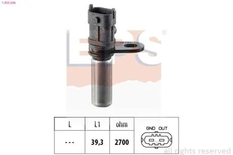 Датчик швидкості обертання вала EPS 1.953.288
