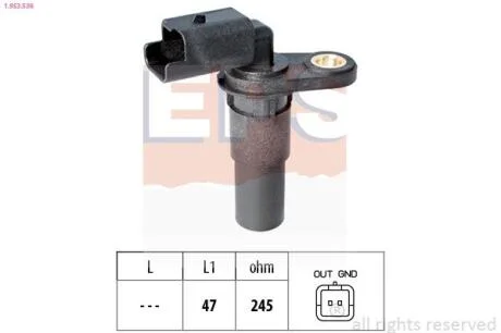 Датчик швидкості обертання вала EPS 1.953.536