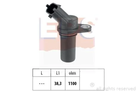 Датчик швидкості обертання вала EPS 1.953.681