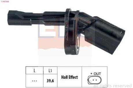 Датчик ABS EPS 1.960.008