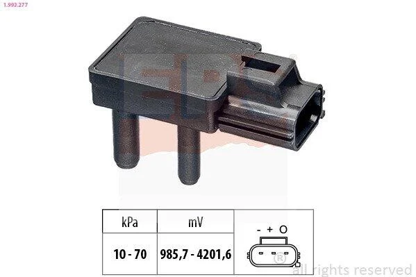 CITROEN датчик надуву Jumper 2.2HDI,Ford Fiesta VI,Ranger,Transit,Mazda 2,Peugeot,Volvo EPS 1.993.277 (фото 1)
