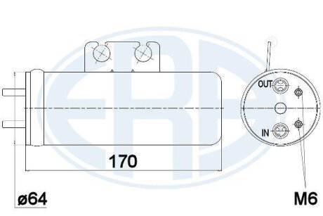 Осушувач кондицiонера ERA 668001