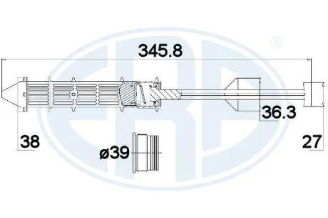 Осушувач кондицiонера ERA 668014