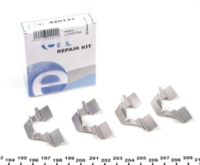 Комплект монтажний колодок ERT 420131