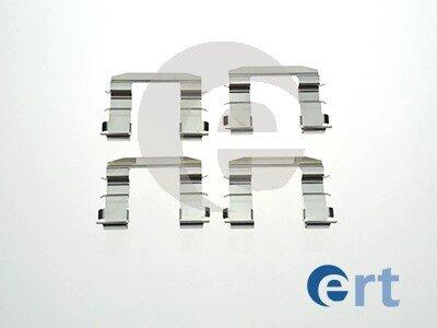 Комплект приладдя, накладка дискового гальма ERT 420205