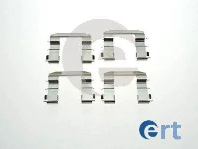 Комплект приладдя, накладка дискового гальма ERT 420205