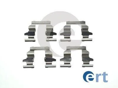 Комплект приладдя, накладка дискового гальма ERT 420246