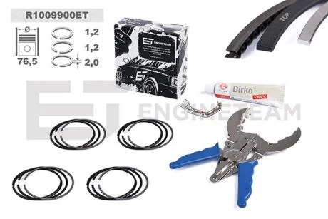 Комплект кілець на поршень ET ENGINETEAM R1009900ET
