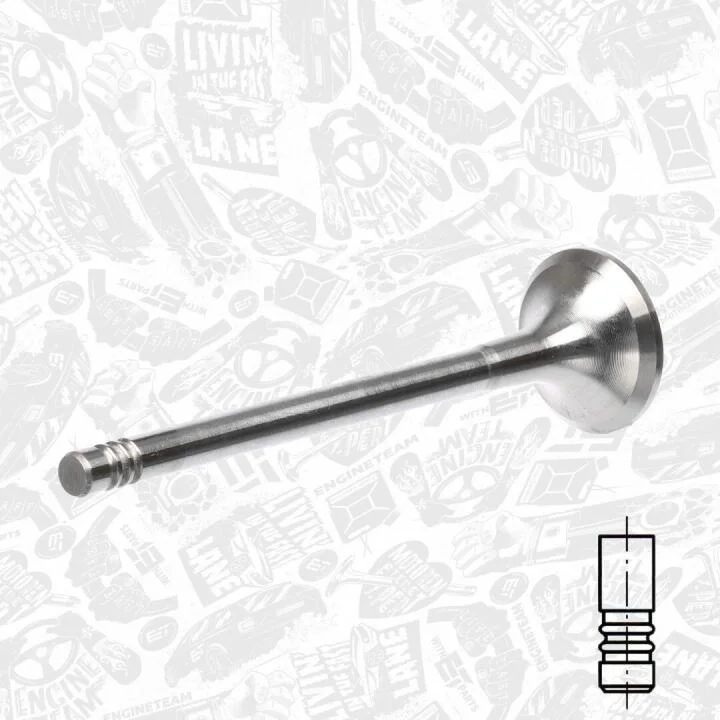 Випускний клапан ET ENGINETEAM VE0145 (фото 1)