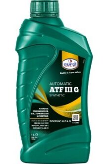 1л ATF III G масло трансм. EUROL 002587