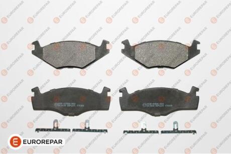 VW гальмівні колодки передн.Golf I,II,III,Jetta -92, Passat -88 EUROREPAR 1617248080