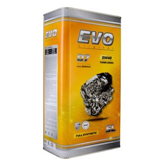 D7 5W-40 TURBO DIESEL 5Lx3 EVO D7 5L 5W-40 TURBO DIESEL