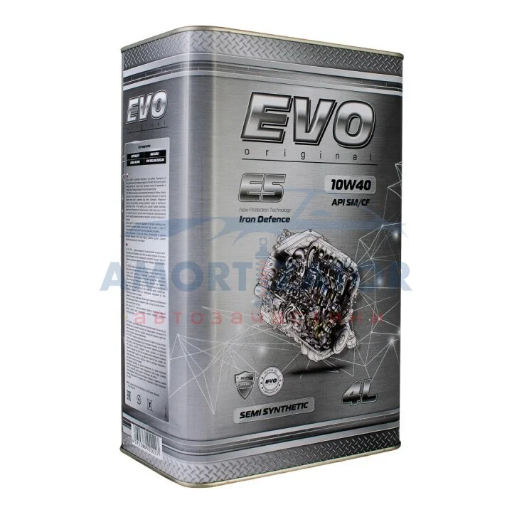 E5 10W-40 SM/CF 4Lx4 EVO E5 4L 10W40 (фото 1)