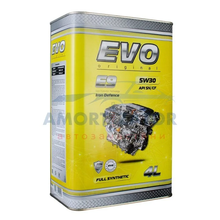 E9 5W-30 SN/CF 4Lx4 EVO E9 4L 5W30 (фото 1)