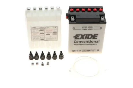 Стартерна батарея (акумулятор) EXIDE 12N143A