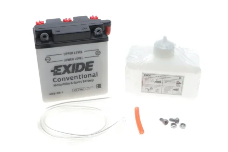 Стартерна батарея (акумулятор) EXIDE 6N63B1