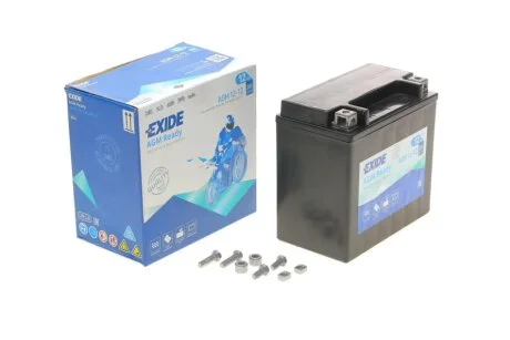 Стартерна батарея (акумулятор) AGM12-12 EXIDE AGM1212