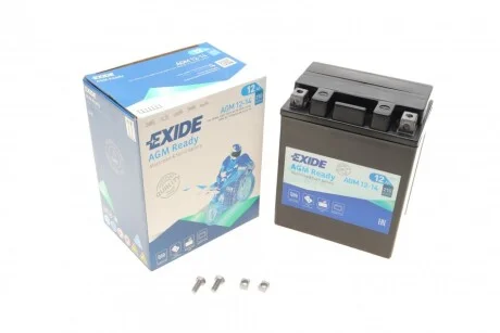 Акумуляторна батарея мото EXIDE AGM1214