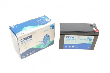 Акумуляторна батарея мото EXIDE AGM127F