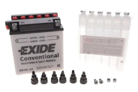 Стартерна батарея (акумулятор) EXIDE EB10LA2
