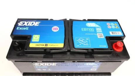 Стартерна батарея (акумулятор) EXIDE EB1100