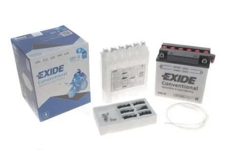 Стартерна батарея (акумулятор) EXIDE EB9B