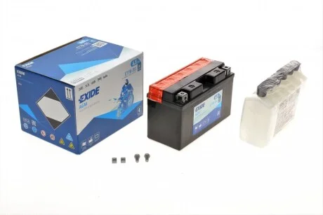 Стартерна батарея (акумулятор) ET7B-BS EXIDE ET7BBS