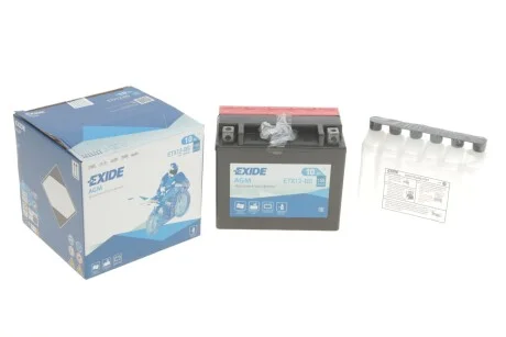 Стартерна батарея (акумулятор) ETX12-BS EXIDE ETX12BS