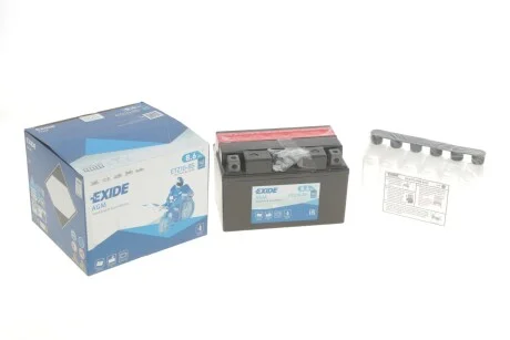 Акумулятор мото AGM 12V/8,6Ah/145 (150x90x95) EXIDE ETZ10BS